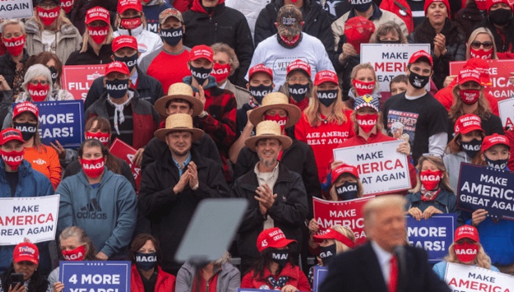 Amish voters come out in droves to support President Trump's reelection