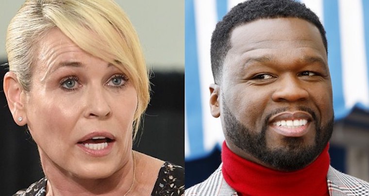 Chelsea Handler boasts she had to remind 50 cent that he is black after he came out as Trump supporter