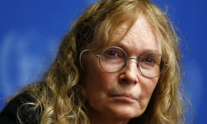 Mia Farrow defends Hunter Biden