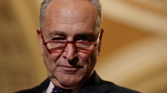 Chuck Schumer tells FBI director Wray to ignore Hunter Biden laptop scandal.