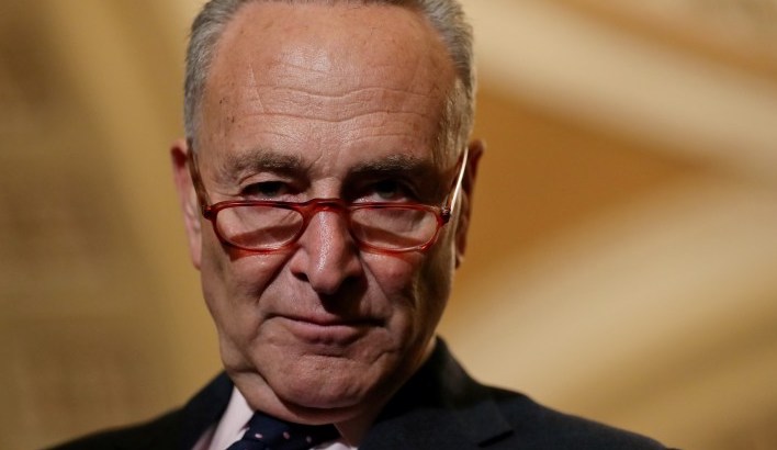 Chuck Schumer tells FBI director Wray to ignore Hunter Biden laptop scandal.