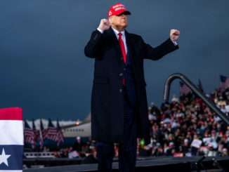 Trump tells Georgia supporters 'lock up the bidens'