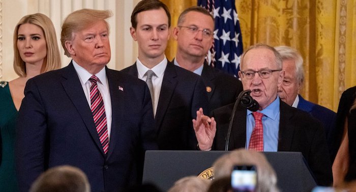 Alan Dershowitz says President Trump is set to win reelection