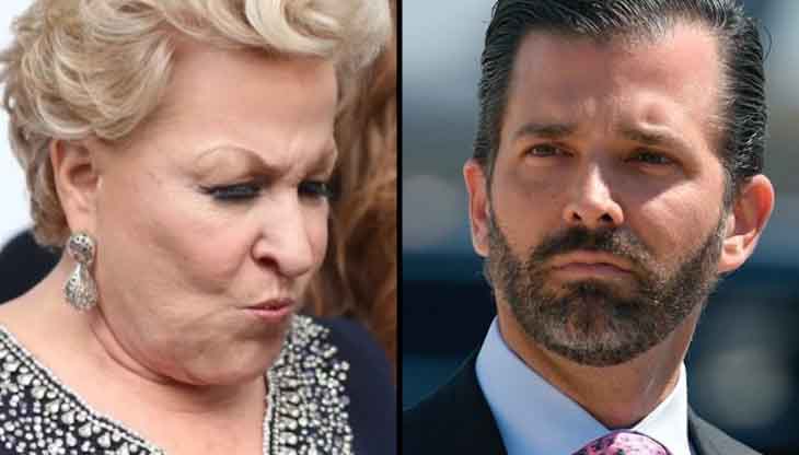 Hollywood celebrities celebrate Trump Jr's COVID diagnoses