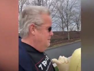 Trump supporter charged for breathing on protestors