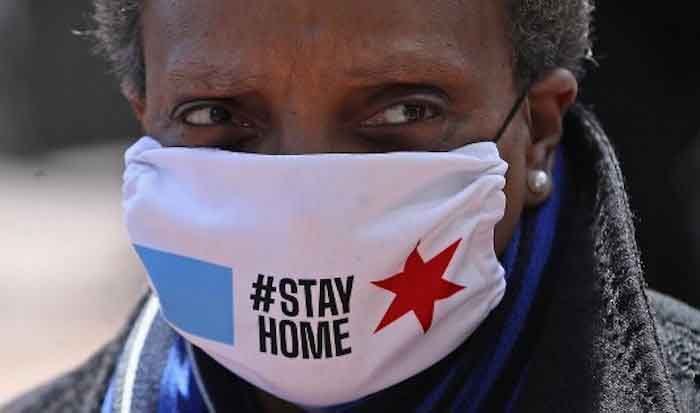Chicago Mayor Lori Lightfoot tells everyone to cancel their thanksgiving plans and stay at home