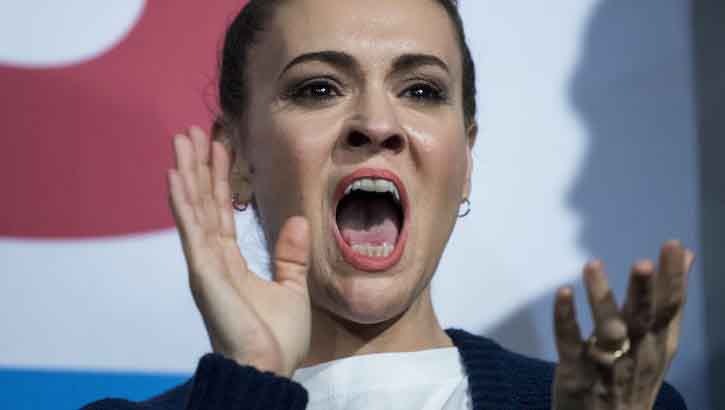 Alyssa Milano claims face masks will protect Americans more than guns