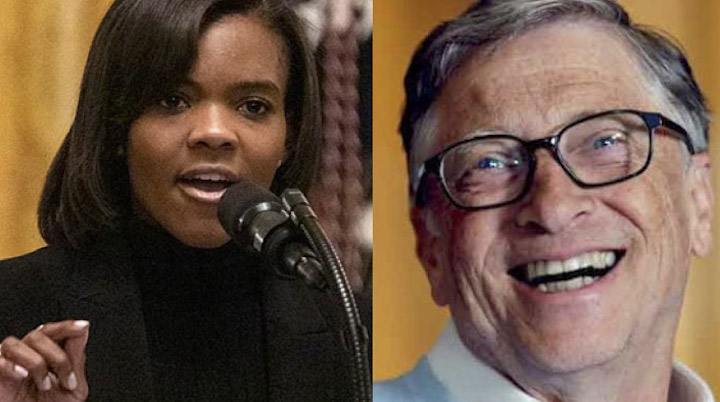 Candace Owens calls Bill Gates 'evil'.