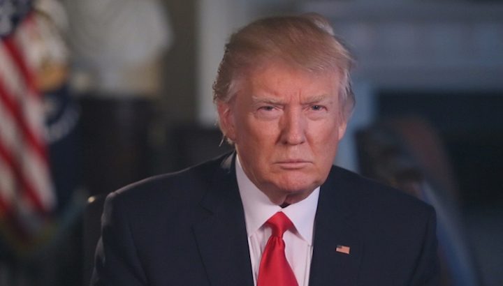 President Trump says a coup is taking place before our very eyes