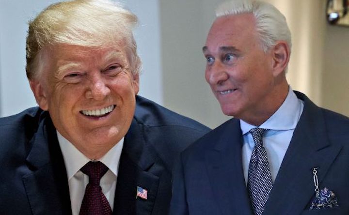 Trump triggers libs with slew of Xmas pardons, including Roger Stone