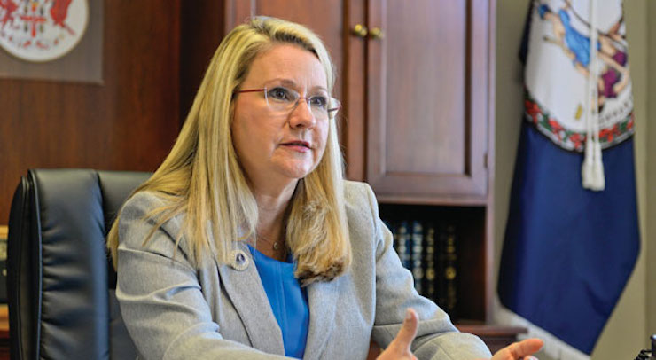 Republican state Sen. Amanda Chase urges President Trump to declare martial law