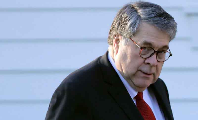 Bill Barr says there is no evidence of widespread voter fraud in 2020 presidential election