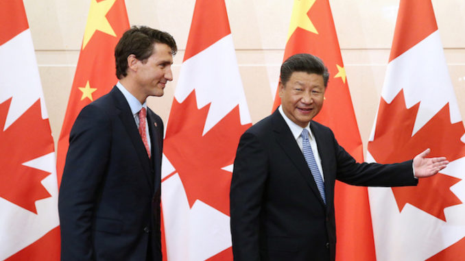 Canada caught planning winter training exercise with China