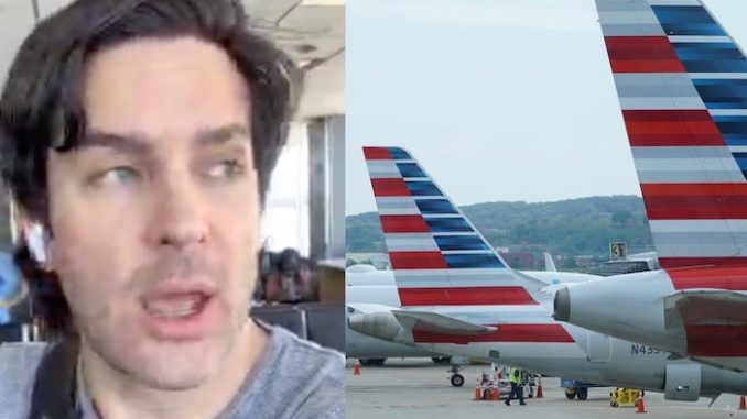 American Airlines pilot threatens to kick off pro-Trump passengers