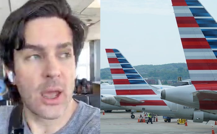 American Airlines pilot threatens to kick off pro-Trump passengers