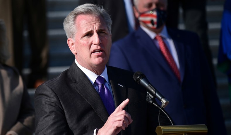 House Minority Leader Kevin McCarthy says election proves Americans dislike Democratic Party