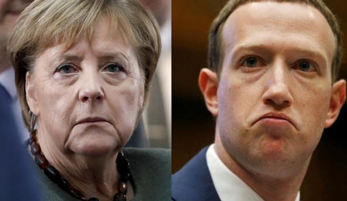 Angela Merkel criticizes Big Tech for censoring President Trump