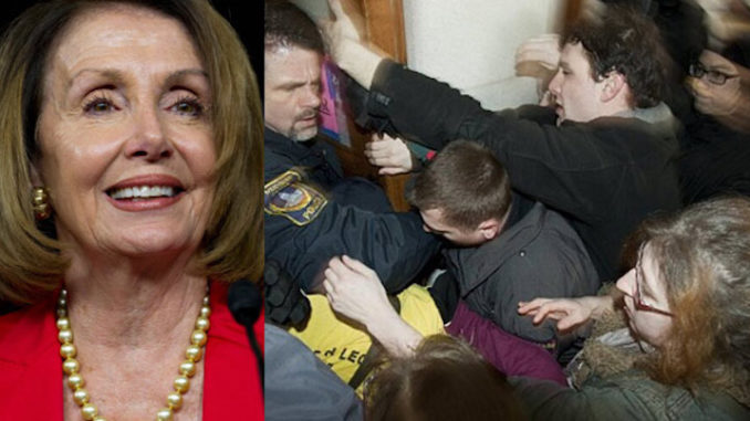 Pelosi previously praised Capitol stormers as impressive show of democracy