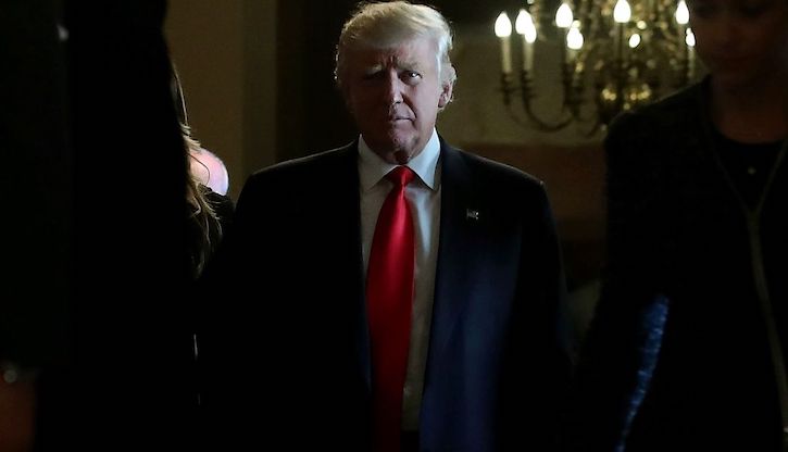 President Trump promises he's going to take action soon, in new interview with Washington Examiner