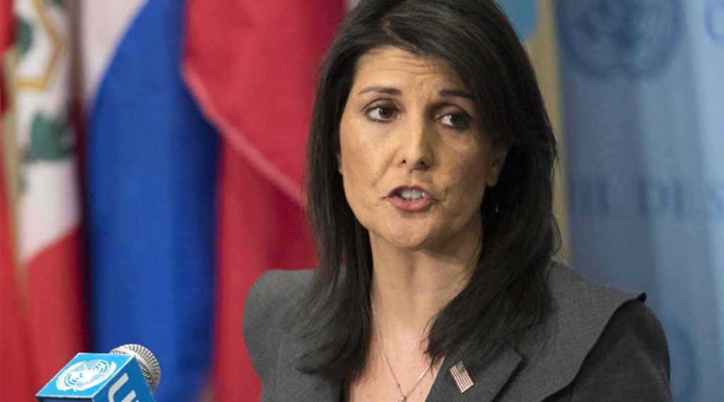 Nikki Haley likens Trump censorship to an act of communism