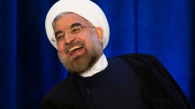 Iranian President Hassan Rouhani celebrates Trump's departure by calling him a 'stupid terrorist'