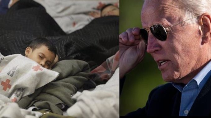 President Biden caught illegally holding migrant children in detention, media blackout