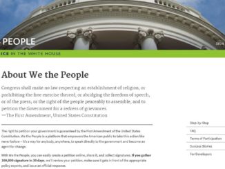 President Biden quietly removed 'we the people' petition from White House website
