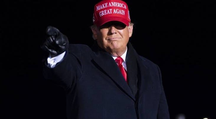 64 percent of Republicans and 15 percent of Democrats would join new Trump political party