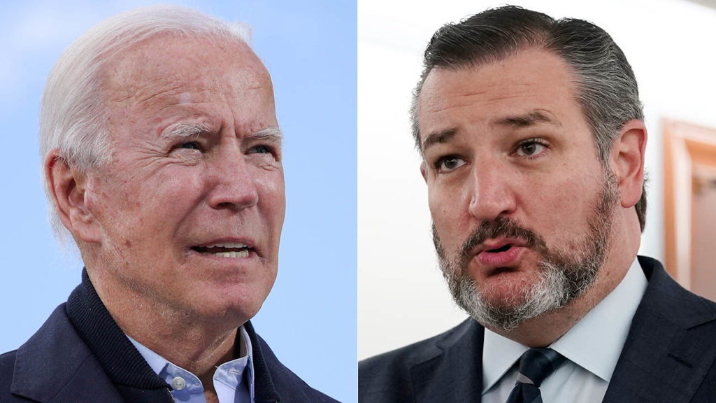 Biden and Cruz