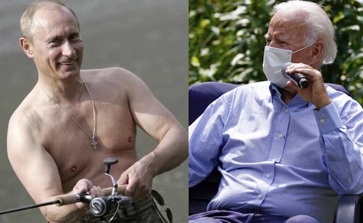 President Putin challenges Biden to a public duel