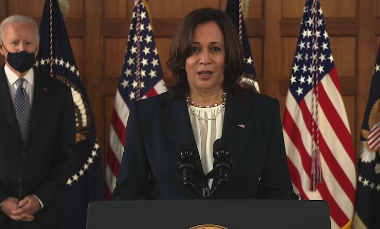 Kamala Harris says USA is a racist country