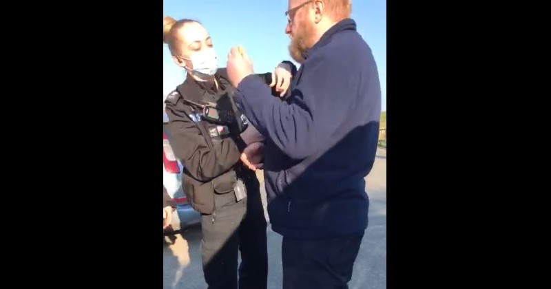 Grieving Welsh man arrested and subjected to strip search for taking a walk on a beach