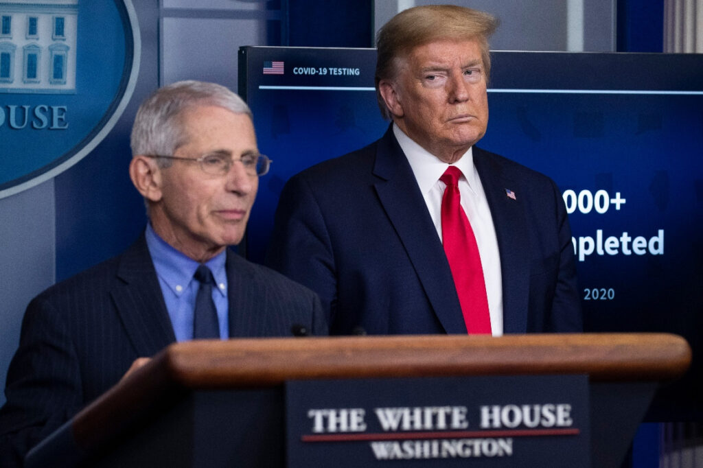 Trump and Fauci