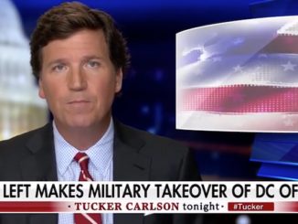 Tucker Carlson warns Biden's troops are never leaving DC
