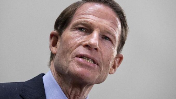 Senator Richard Blumenthal blames Republicans for spate of mass shootings