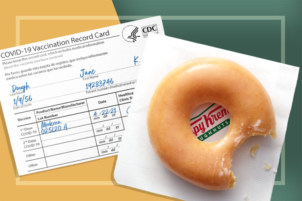 krispy kreme doughnuts covid vaccine