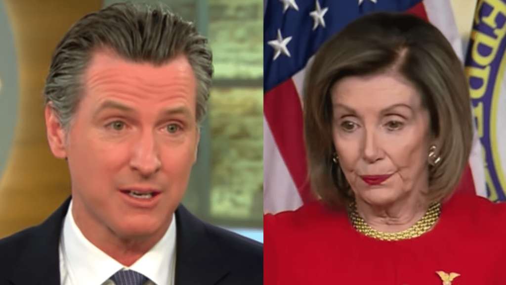 Newsom Pelosi