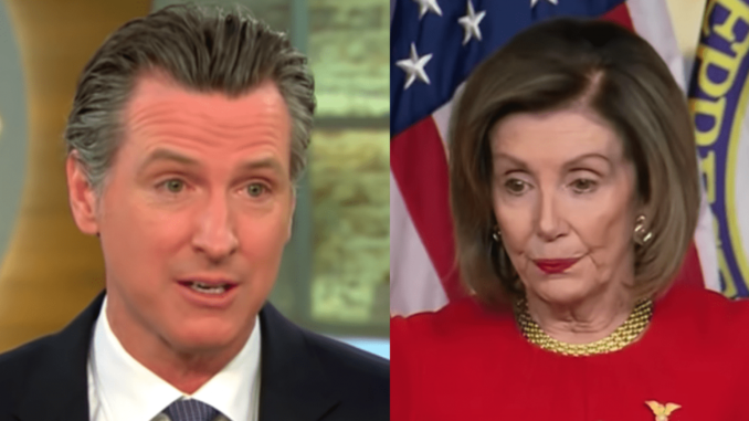Newsom Pelosi