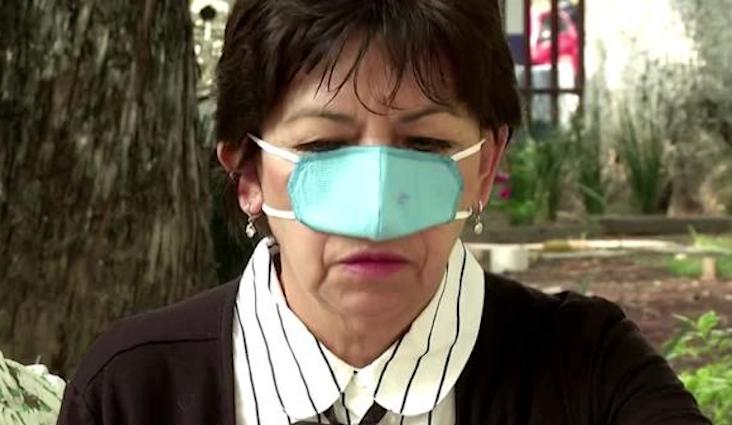 leftists push nose-only masks for eating and drinking at restaurants