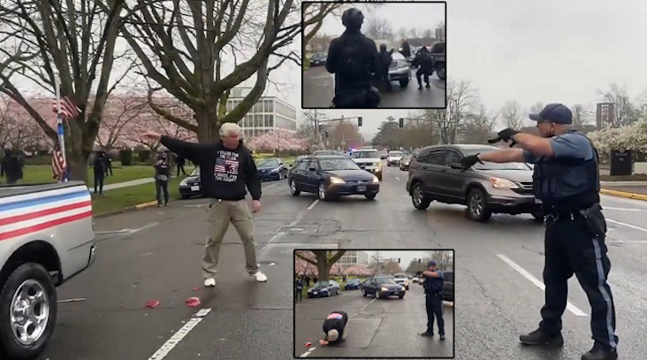 Oregon police arrest driver for defending himself against Antifa attempted murder