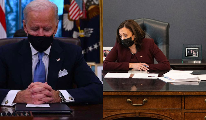 Kamala Harris tells PM of Ireland that USA is a racist and violent country