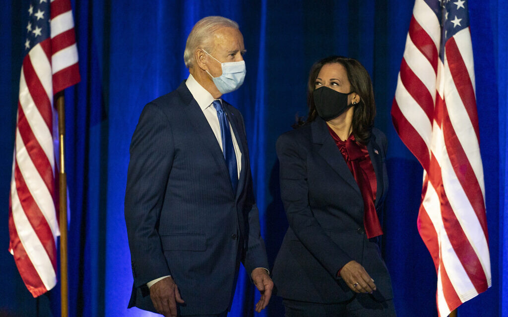 Biden and Harris