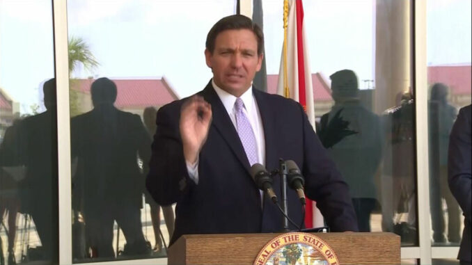 Florida Gov DeSantis