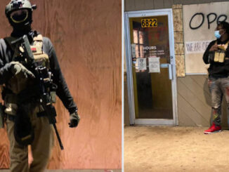 Armed patriots protect small businesses in Minnesota from looters