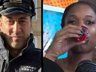 Black Lives Matter activist said 'fuck the police' during podcast and down tequila shot before murdering cop in a hit and run