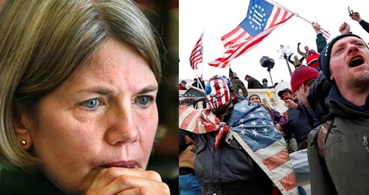 Sen. Elizabeth Warren speaks out on harsh treatment of Jan. 6 detainees as Republicans remain silent