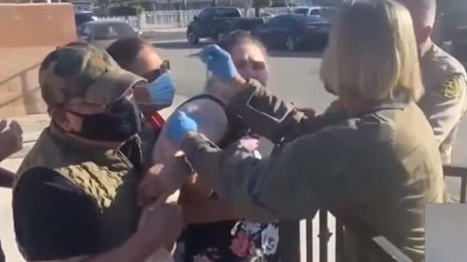 California officials force mentally handicapped patients to receive COVID-19 vaccine against their will