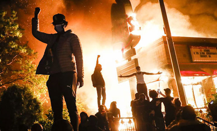 BLM official fined 12 million dollars and jailed for setting fire to Minneapolis police station