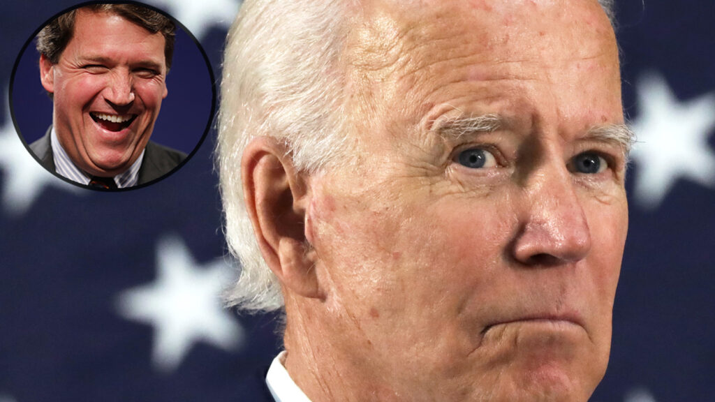 Joe Biden begins opposition research on potential 2024 presidential candidate Fox News' Tucker Carlson