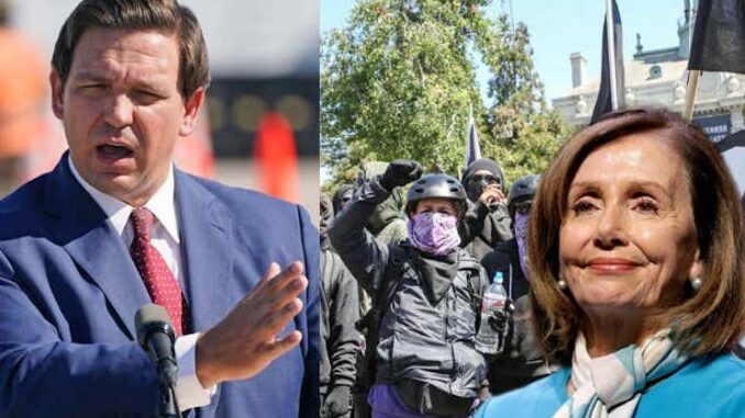 DeSantis warns Antifa to stay the hell out of Florida
